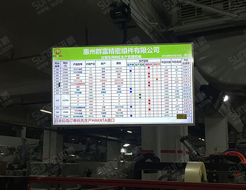 注塑車間生產管理系統_生產管理看板系統_設備產能狀態監控系統