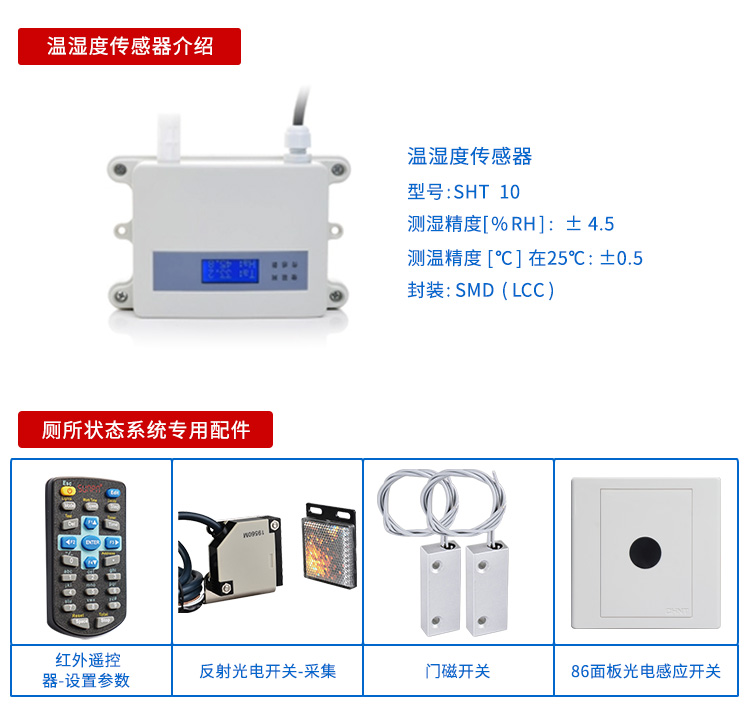 廁所顯示屏系統配件
