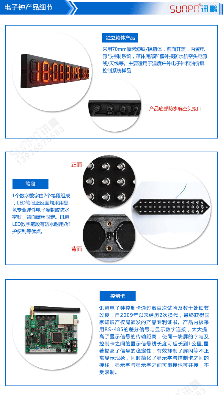 LED戶外電子時鐘產(chǎn)品細(xì)節(jié)