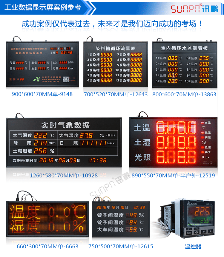 農業環境數據顯示屏案例參考