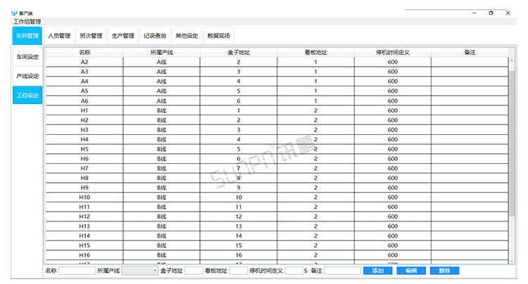 注塑、沖壓機(jī)臺(tái)系統(tǒng)顯示端展示