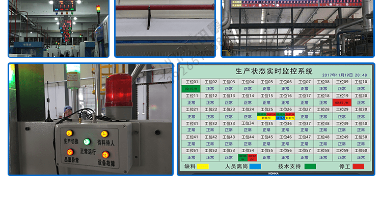 安燈系統電子看板現場案例