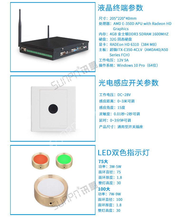 智能廁位引導系統硬件