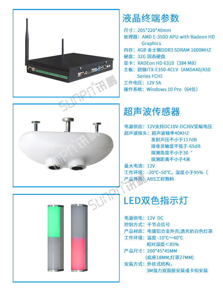 智能廁位引導(dǎo)系統(tǒng)硬件 智能廁位引導(dǎo)系統(tǒng)硬件