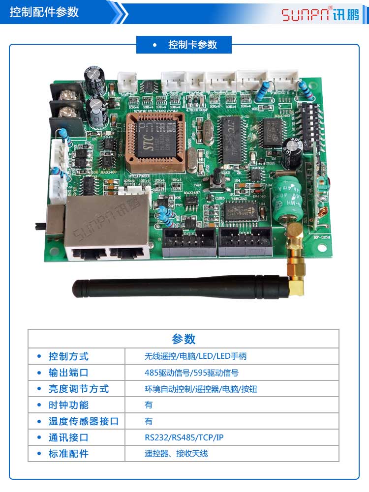 LED戶外電子鐘配件參數 LED戶外電子鐘配件參數