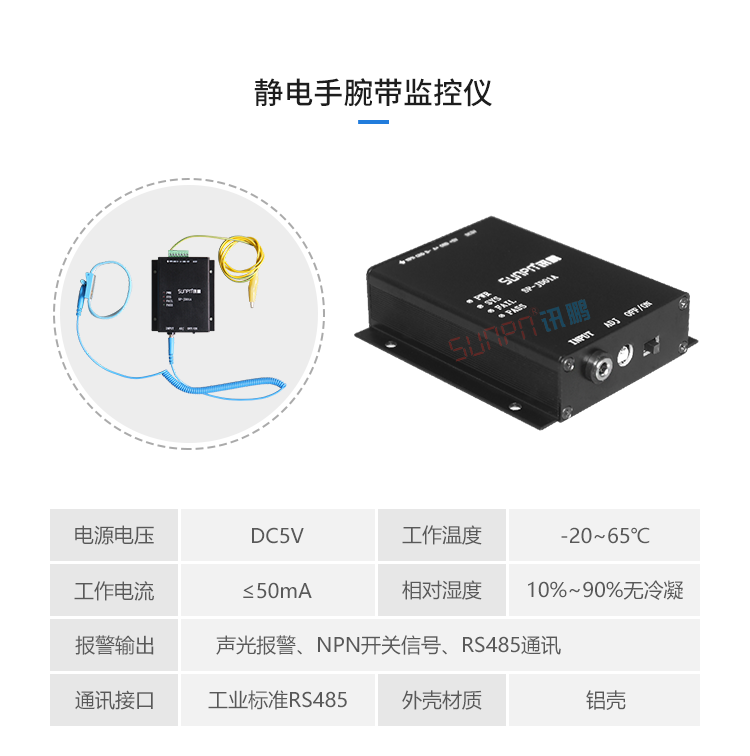 靜電環監測儀參數