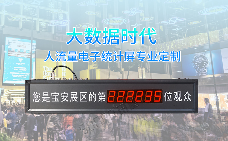 客流量計數(shù)器顯示屏 客流量計數(shù)器顯示屏