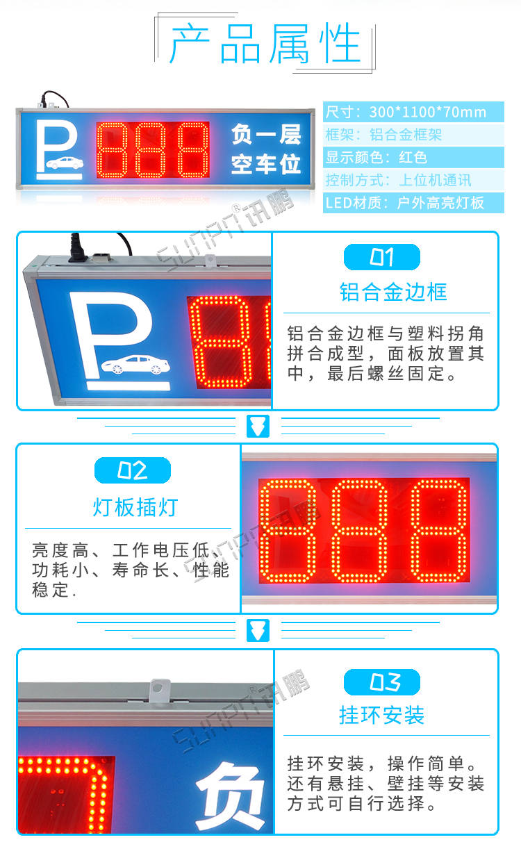 智能車位管理系統(tǒng)產(chǎn)品參數(shù) 智能車位管理系統(tǒng)產(chǎn)品參數(shù)