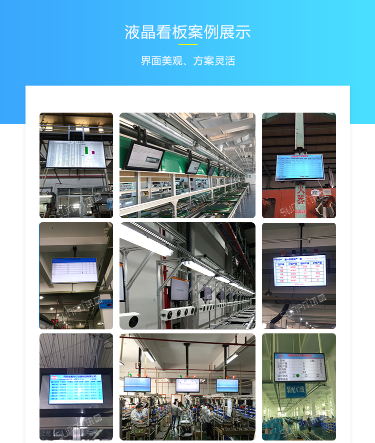 電子看板現場案例