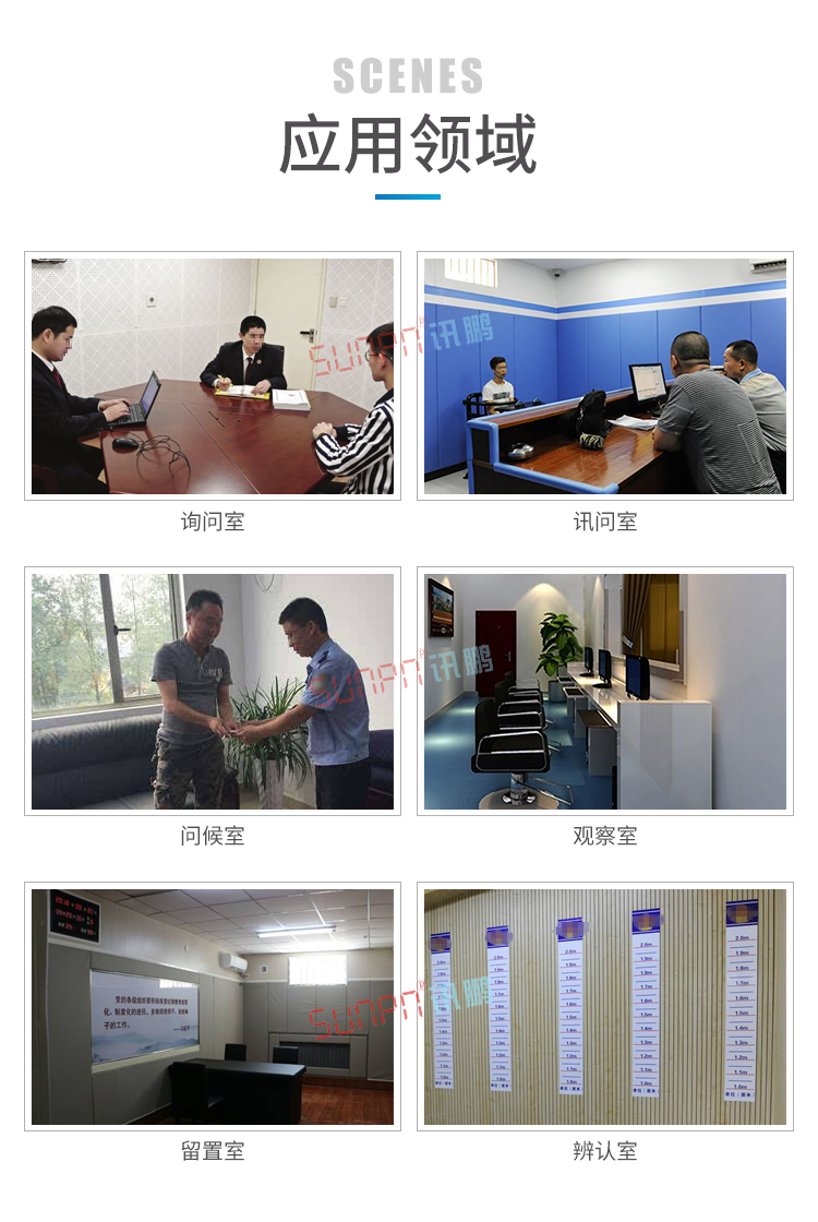 審訊室狀態監控系統應用場景