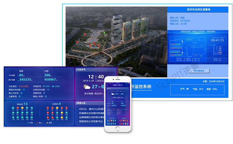 智慧廁所系統云平臺 智慧廁所系統云平臺