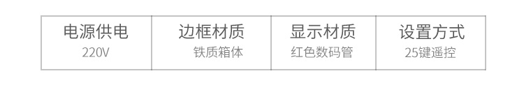 4-20ma信號顯示屏產品參數 4-20ma信號顯示屏產品參數