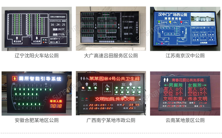 智慧公廁系統現場案例
