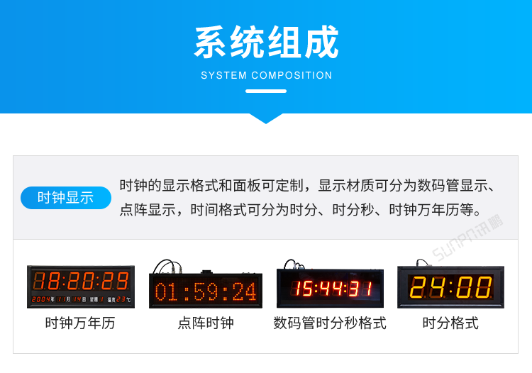 醫院時鐘系統組成