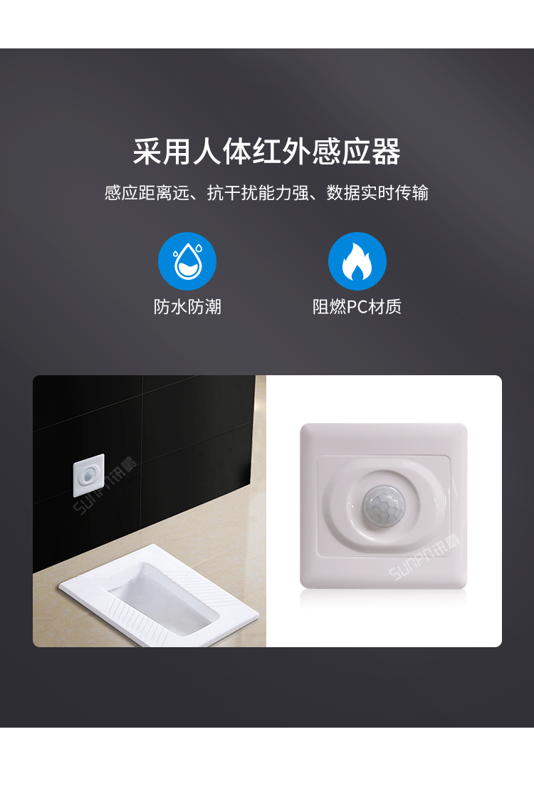 智能公廁人體感應(yīng)器介紹 智能公廁人體感應(yīng)器介紹