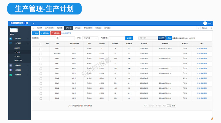 生產(chǎn)管理系統(tǒng)生產(chǎn)計(jì)劃