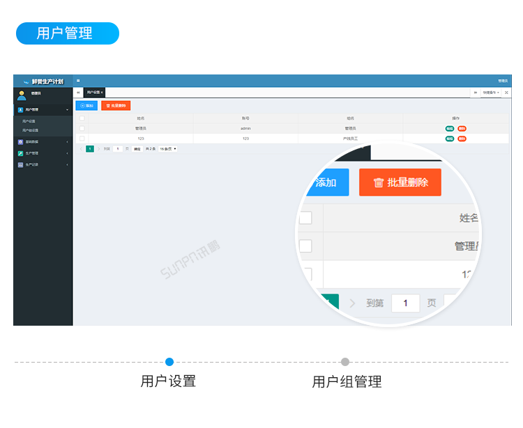 生產(chǎn)進(jìn)度管理系統(tǒng)軟件界面