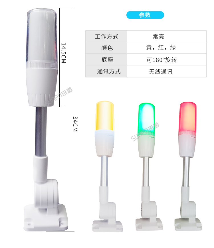無線聲光報警器-產品說明