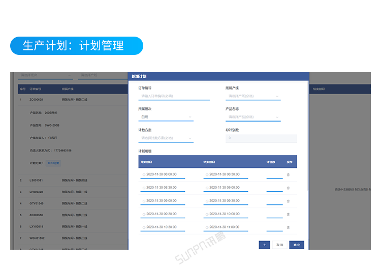 計(jì)劃管理