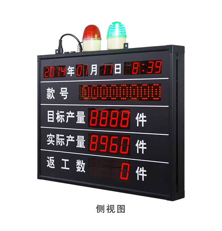 生產管理電子看板-產品實拍 生產管理電子看板-產品實拍