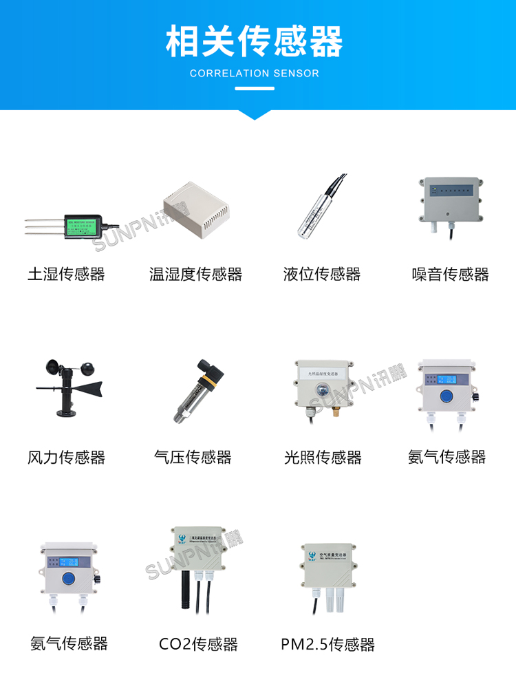 訊鵬環境監控管理系統-相關傳感器 訊鵬環境監控管理系統-相關傳感器