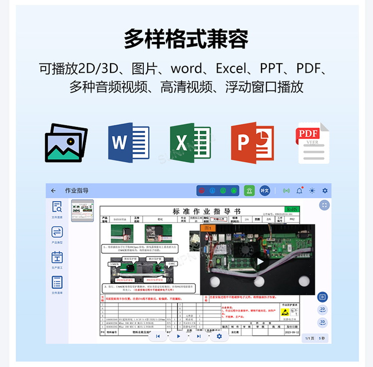 ESOP支持多種文件格式 ESOP支持多種文件格式